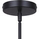 Payton 5 Light 27.5 inch Black Chandelier Ceiling Light