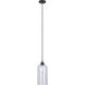 Pelia 1 Light 7 inch Black Pendant Ceiling Light
