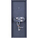 Miller 1 Light 5.5 inch Black/Gold Outdoor Lantern
