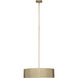 Scarlett 3 Light 22 inch Gold Chandelier Ceiling Light