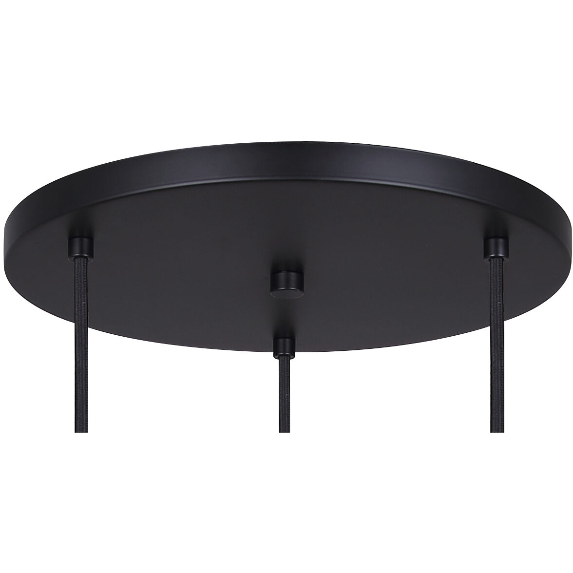 Cohen 3 Light 13 inch Black Pendant Ceiling Light
