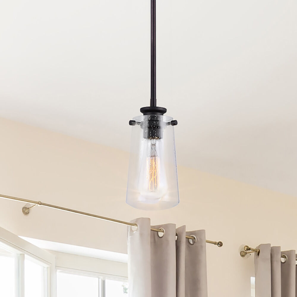 Madison 1 Light 5 inch Oil Rubbed Bronze Pendant Ceiling Light