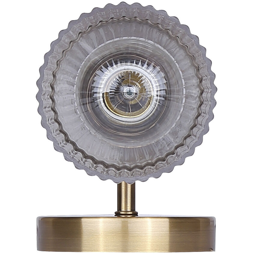 Kinslea 2 Light 6 inch Gold Vanity Light Wall Light in Clear Glass