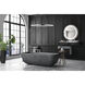 Laila LED 37 inch Chrome Chandelier Ceiling Light