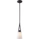 Madison 1 Light 5 inch Oil Rubbed Bronze Pendant Ceiling Light