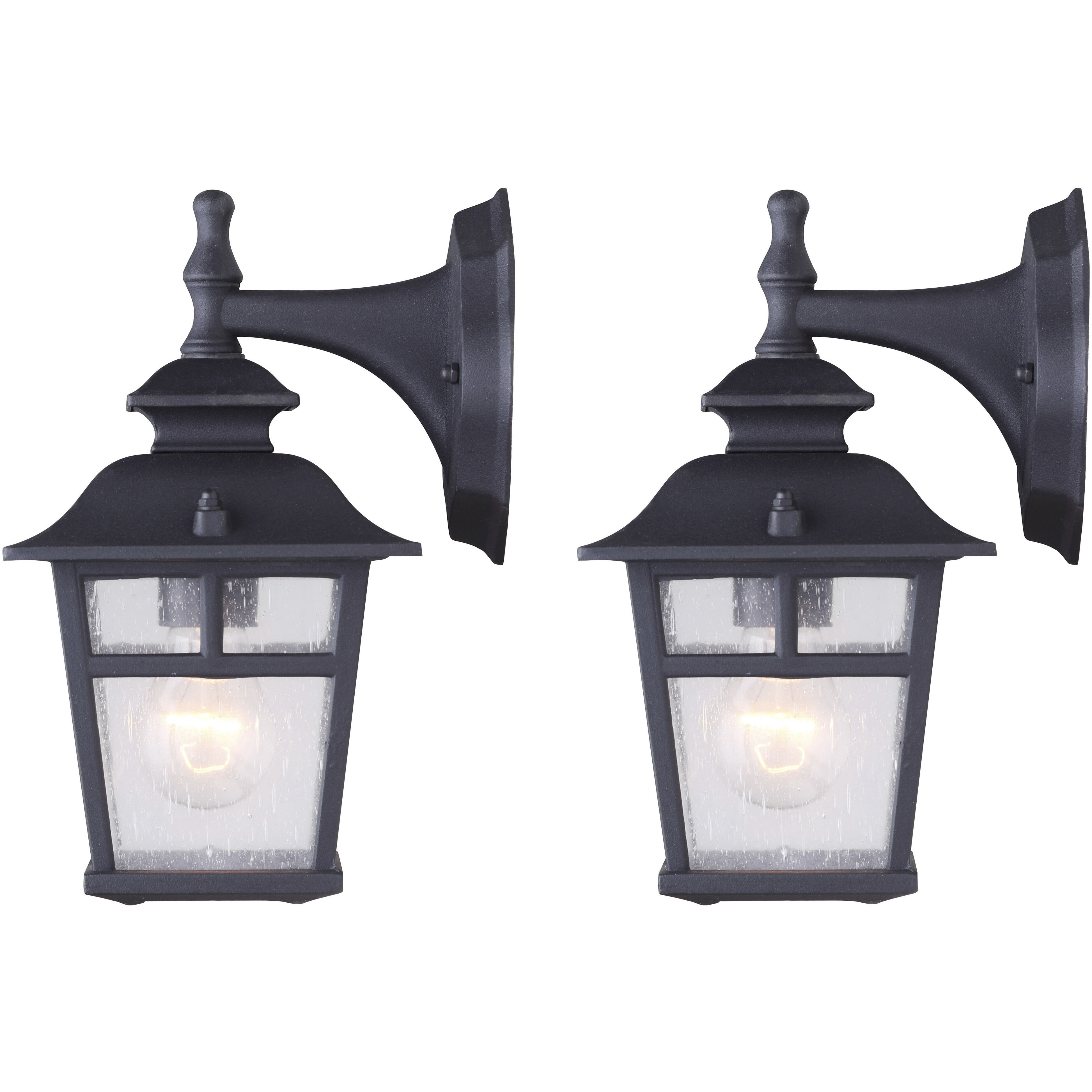 Madison 1 Light 11 inch Black Outdoor Downlight