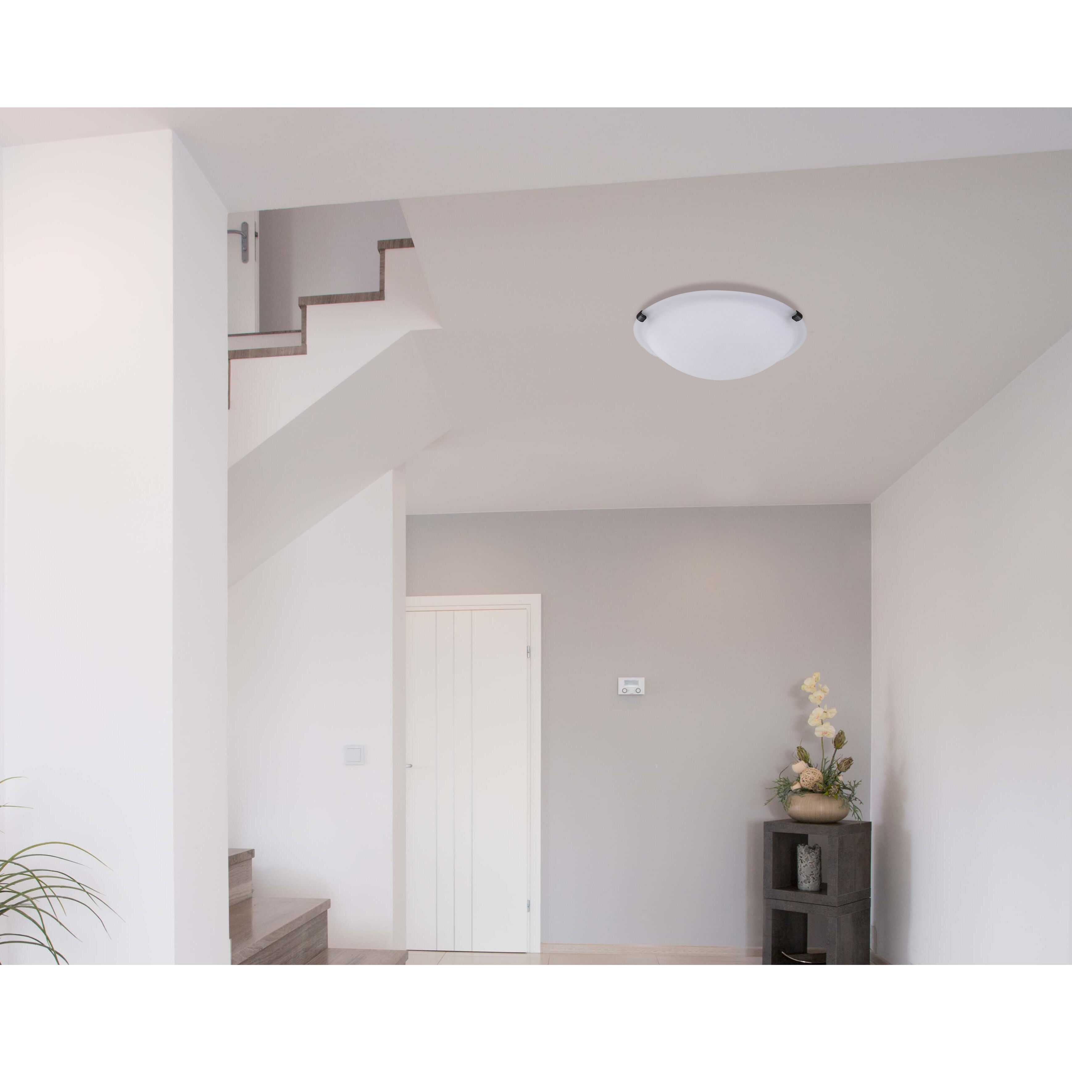 Madison 3 Light 16 inch Oil Rubbed Bronze Flush Mount Ceiling Light