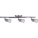 James 3 Light 120 Brushed Pewter Track Lighting Ceiling Light