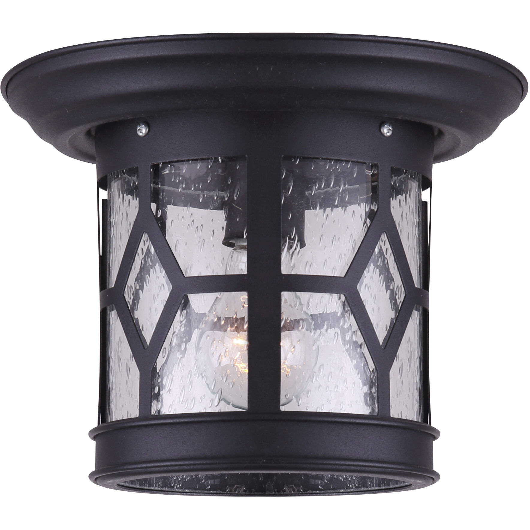 Madison 1 Light 8 inch Black Outdoor Downlight 