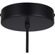 Kinslea 1 Light 4.75 inch Matte Black Pendant Ceiling Light in White Glass
