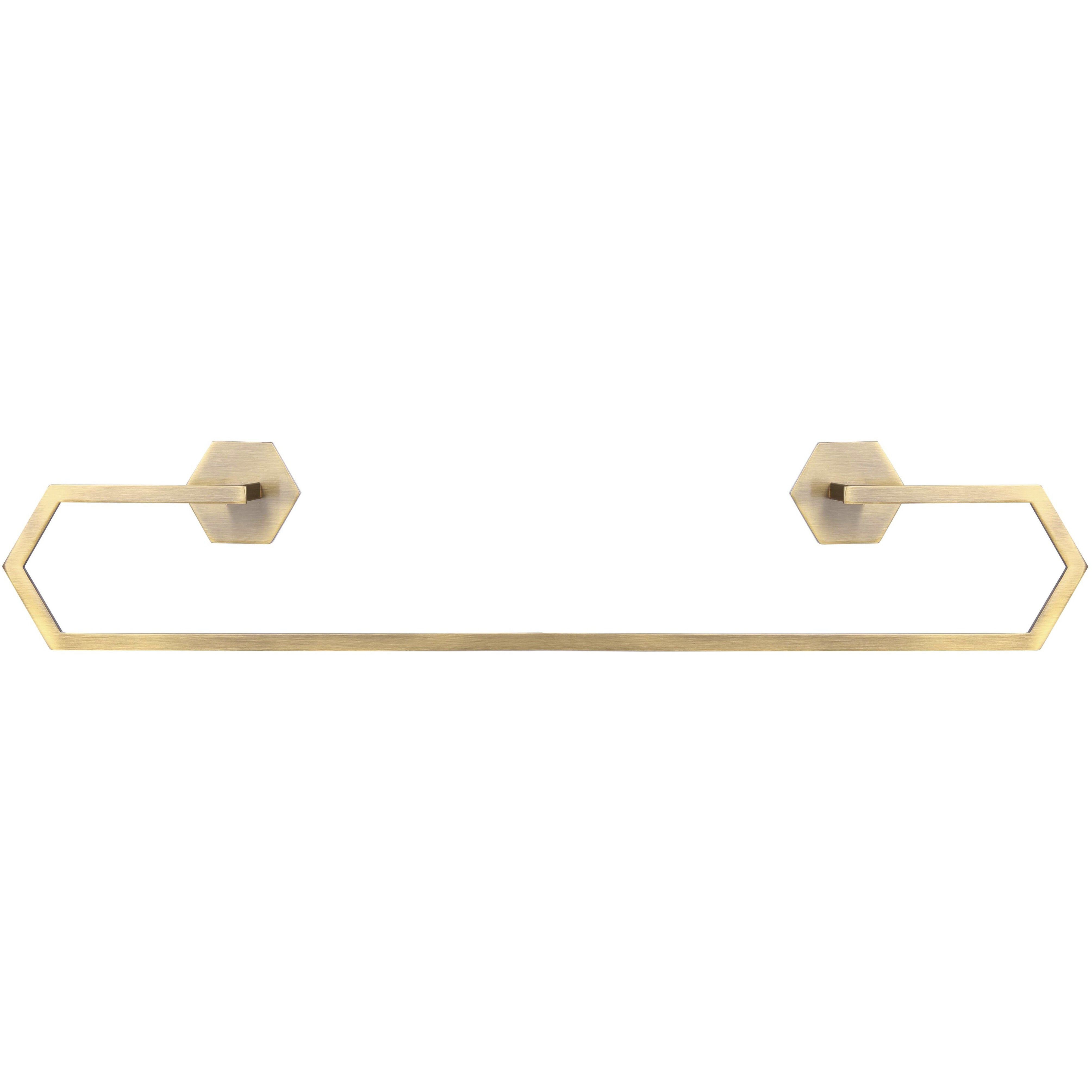Atalee 23.63 inch Gold Towel Bar