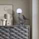 Avis 22 inch 60.00 watt Matte Black Table Lamp Portable Light