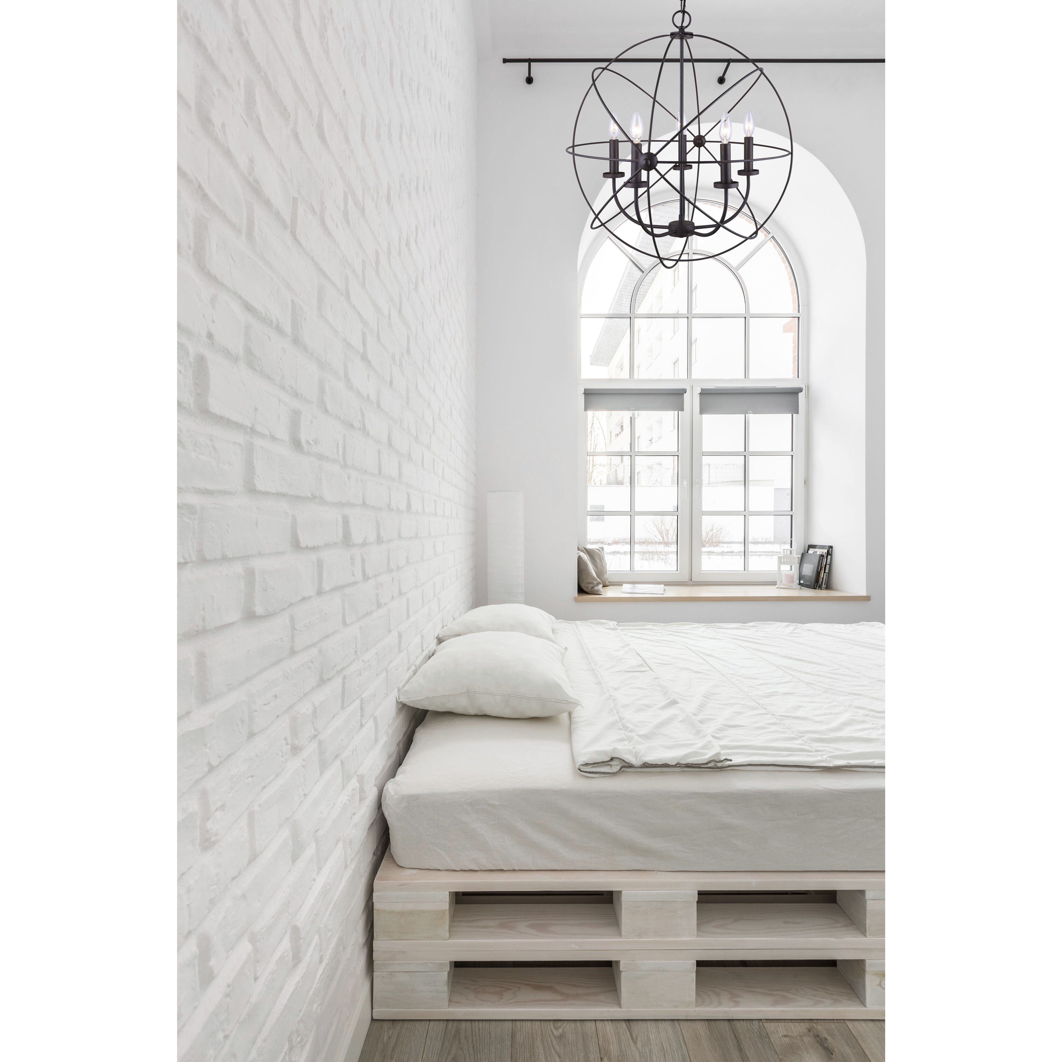 Madison 5 Light 25 inch Oil Rubbed Bronze Chandelier Ceiling Light