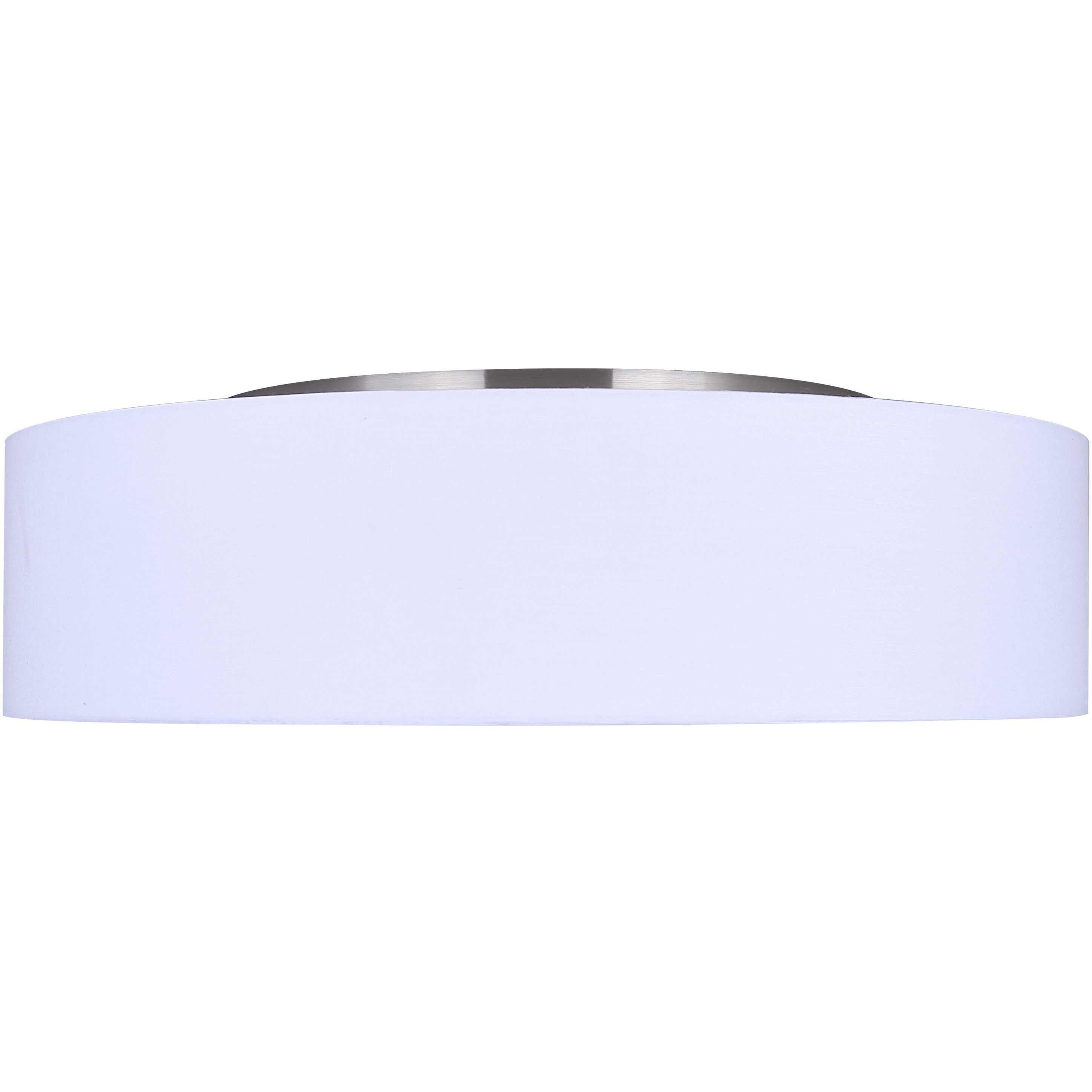Landra 3 Light 19 inch Brushed Nickel Flush Mount Ceiling Light