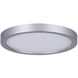 Madison LED 6 inch Brushed Nickel Disk Light, Low Profile