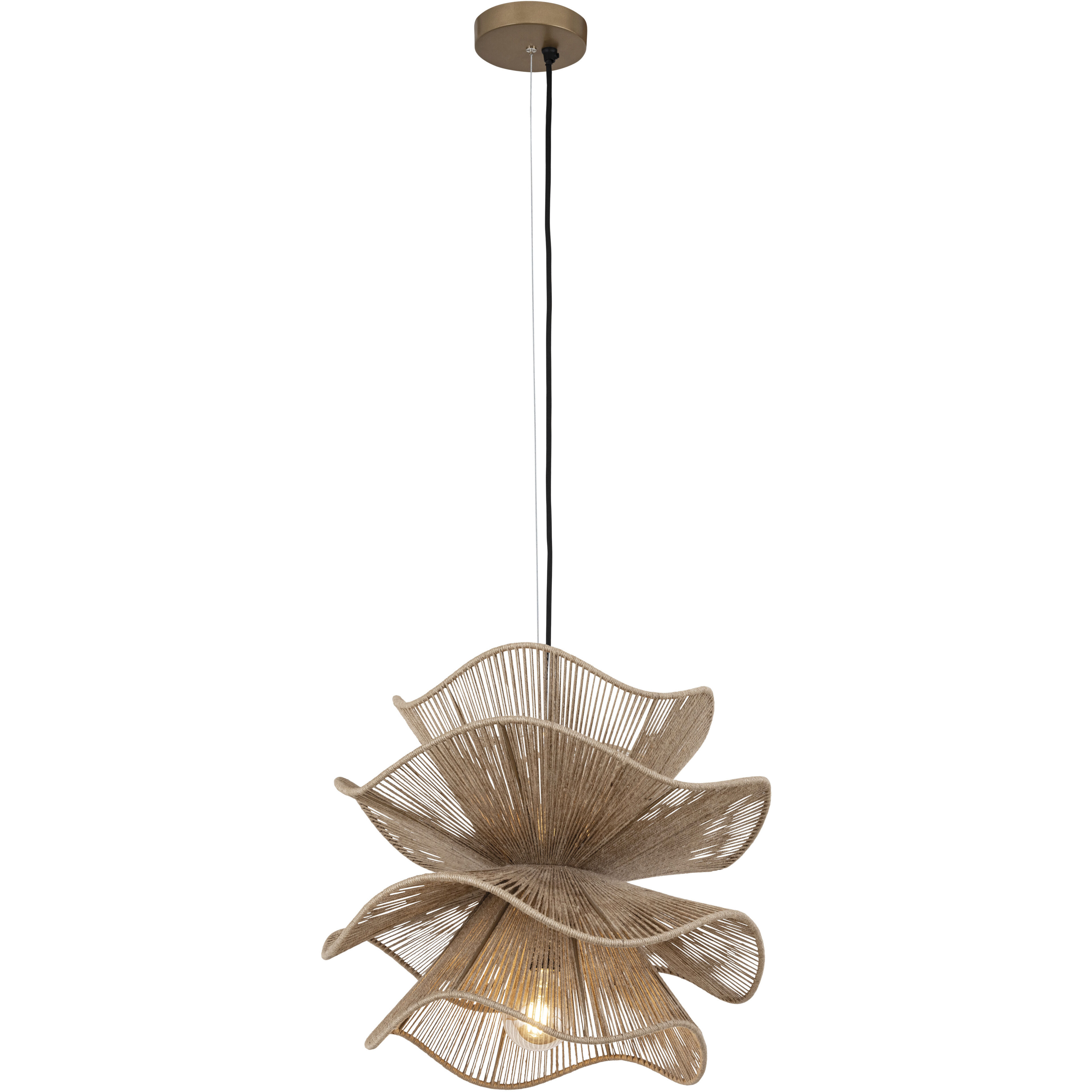 Sage 2 Light 19.5 inch Natural Pendant Ceiling Light