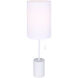 Flint 1 Light 7.13 inch Table Lamp