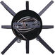 Madison 4 Light 16 inch Black Chandelier Ceiling Light
