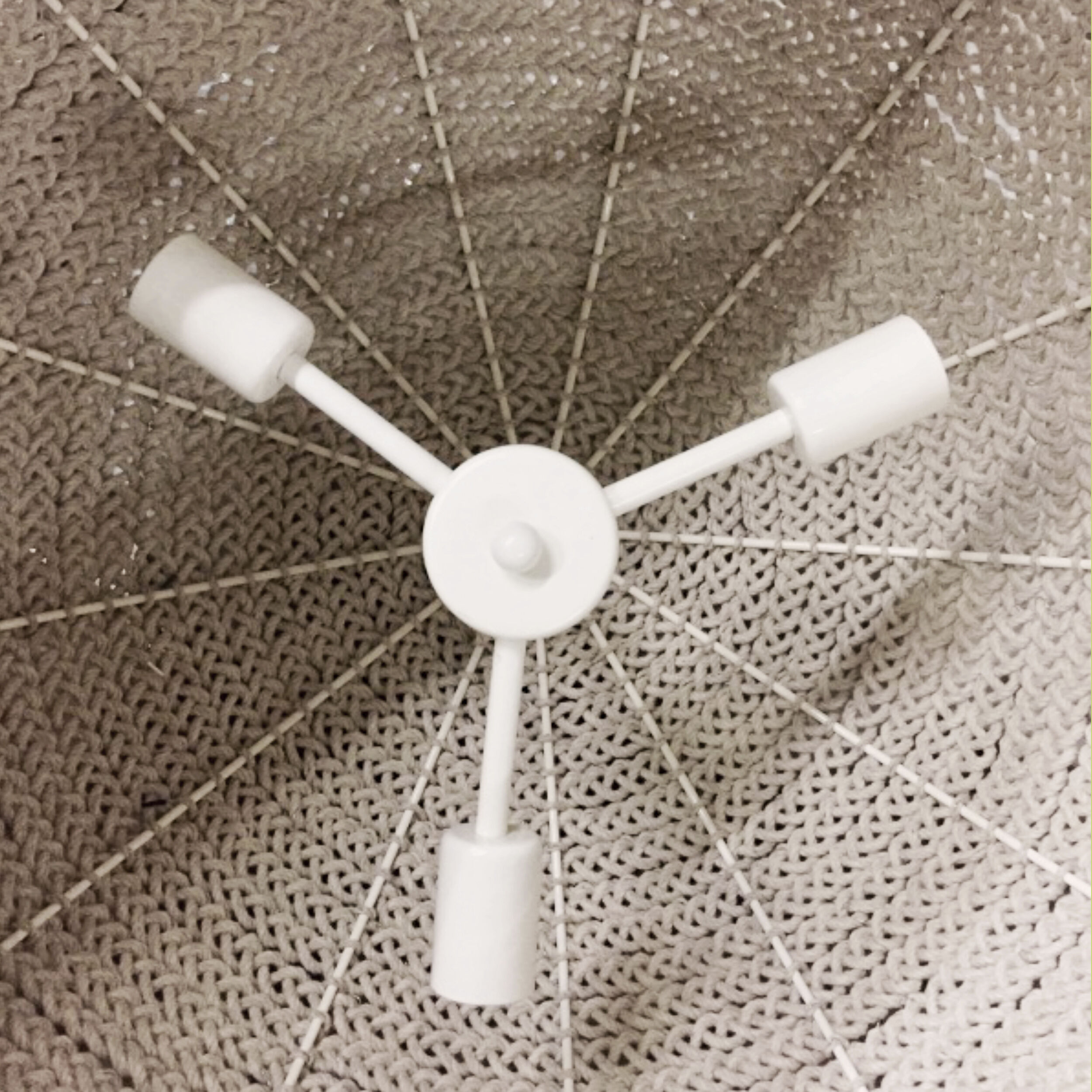 Devi 3 Light 24 inch Natural Pendant Ceiling Light