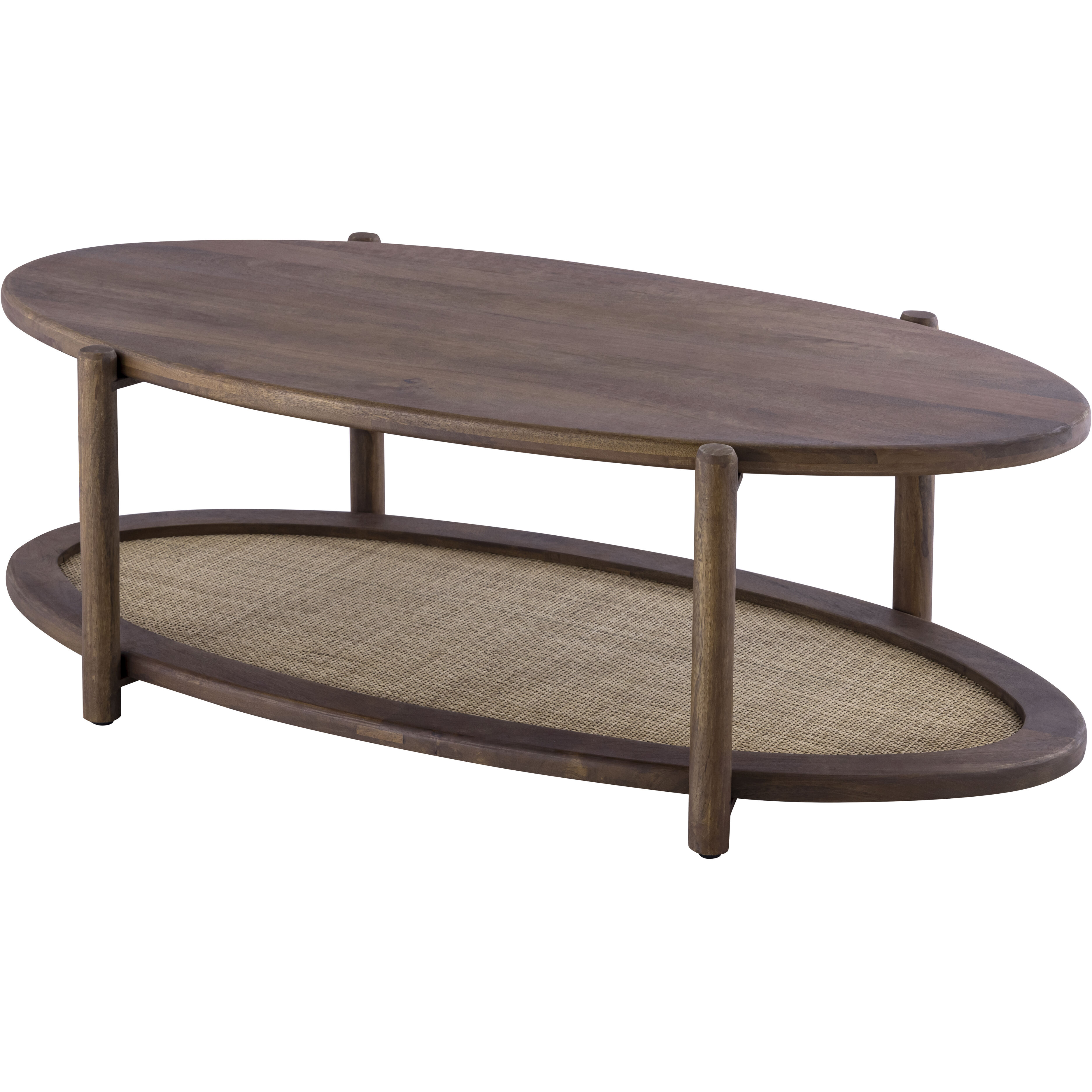Garam 47 X 23.5 inch Walnut Coffee Table