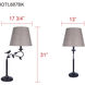 Havran 31 inch Black Outdoor Table Lamp
