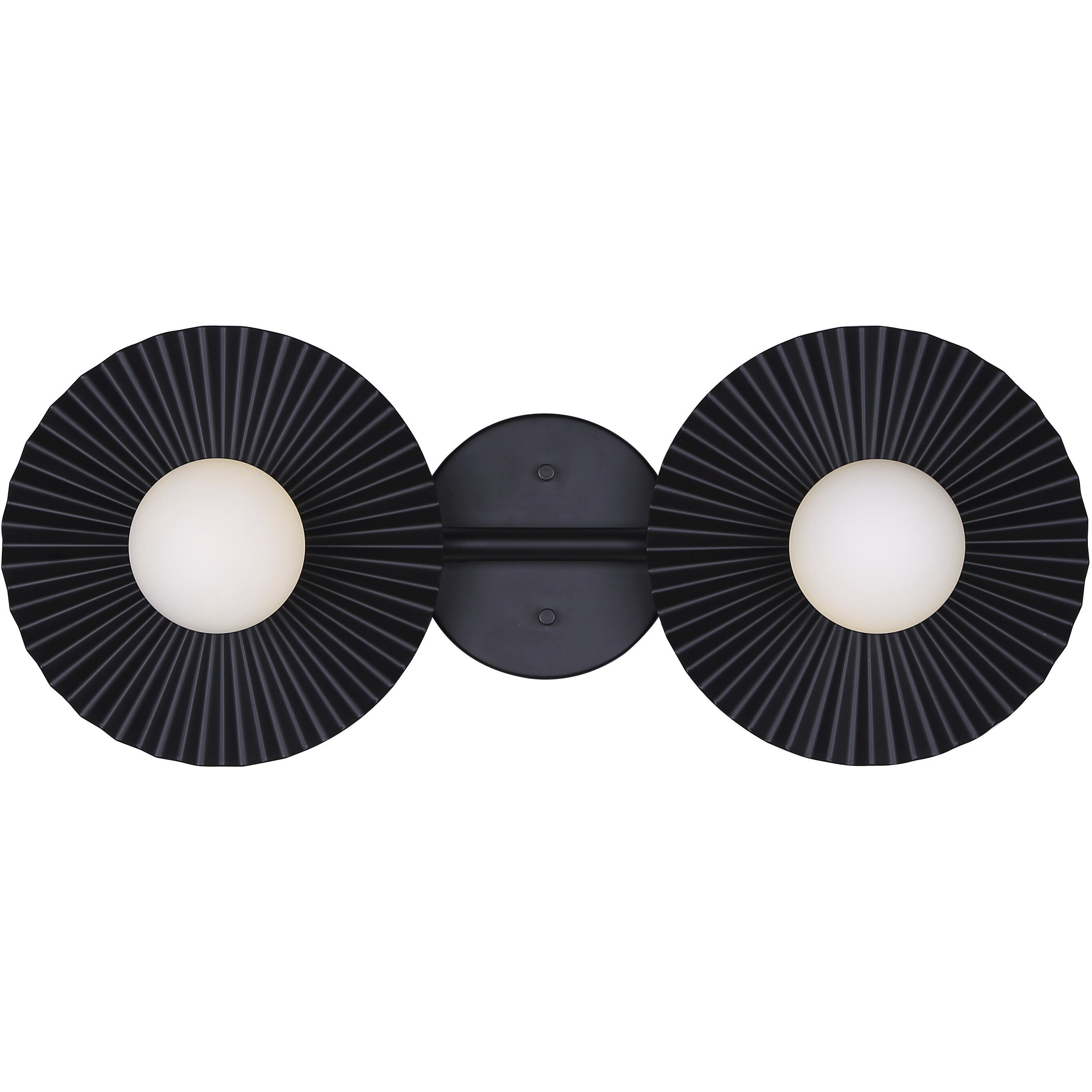Payton 2 Light 20 inch Black Vanity Light Wall Light