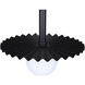 Payton 1 Light 12 inch Black Pendant Ceiling Light