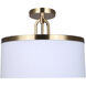 Kinslea 3 Light 13.88 inch Gold Pendant Ceiling Light