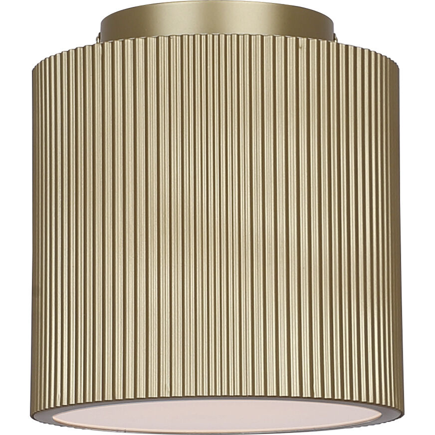 Scarlett 8 inch Gold Semi-Flush Mount Ceiling Light