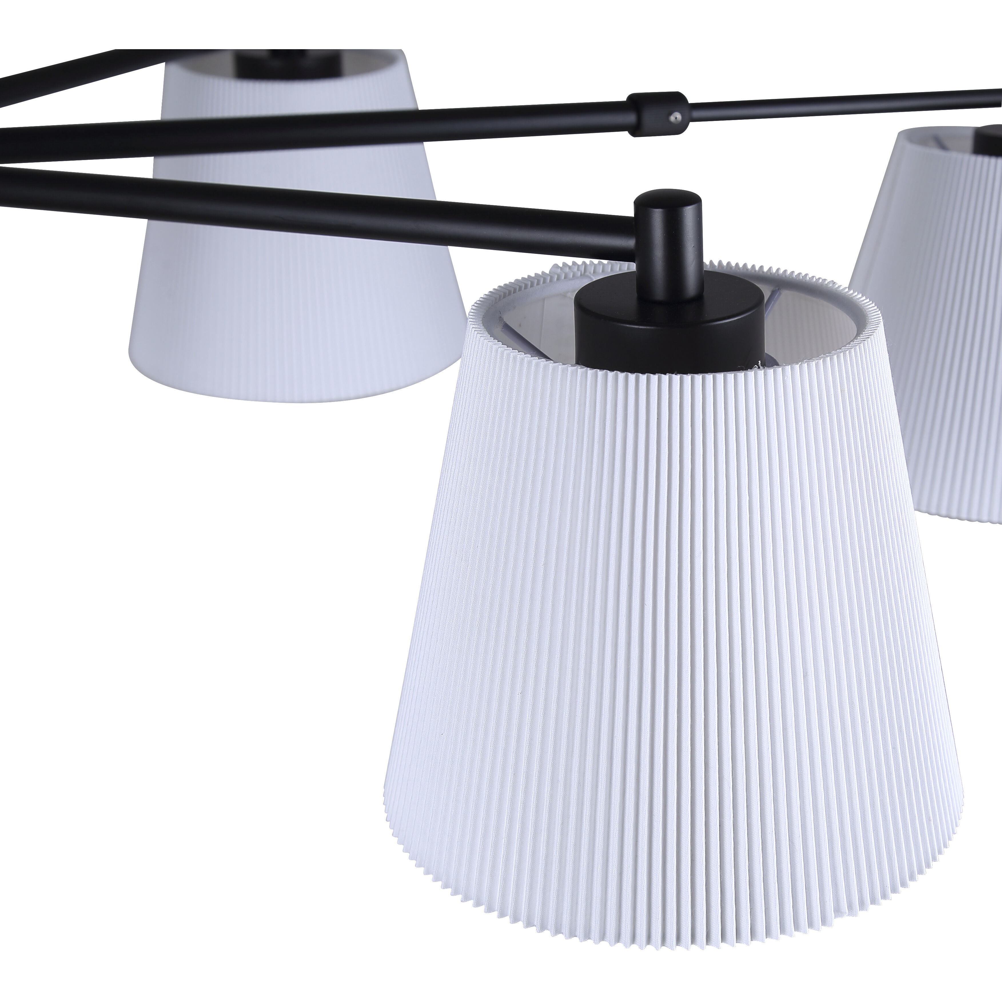 Aspen 6 Light 15.25 inch Black Chandelier Ceiling Light