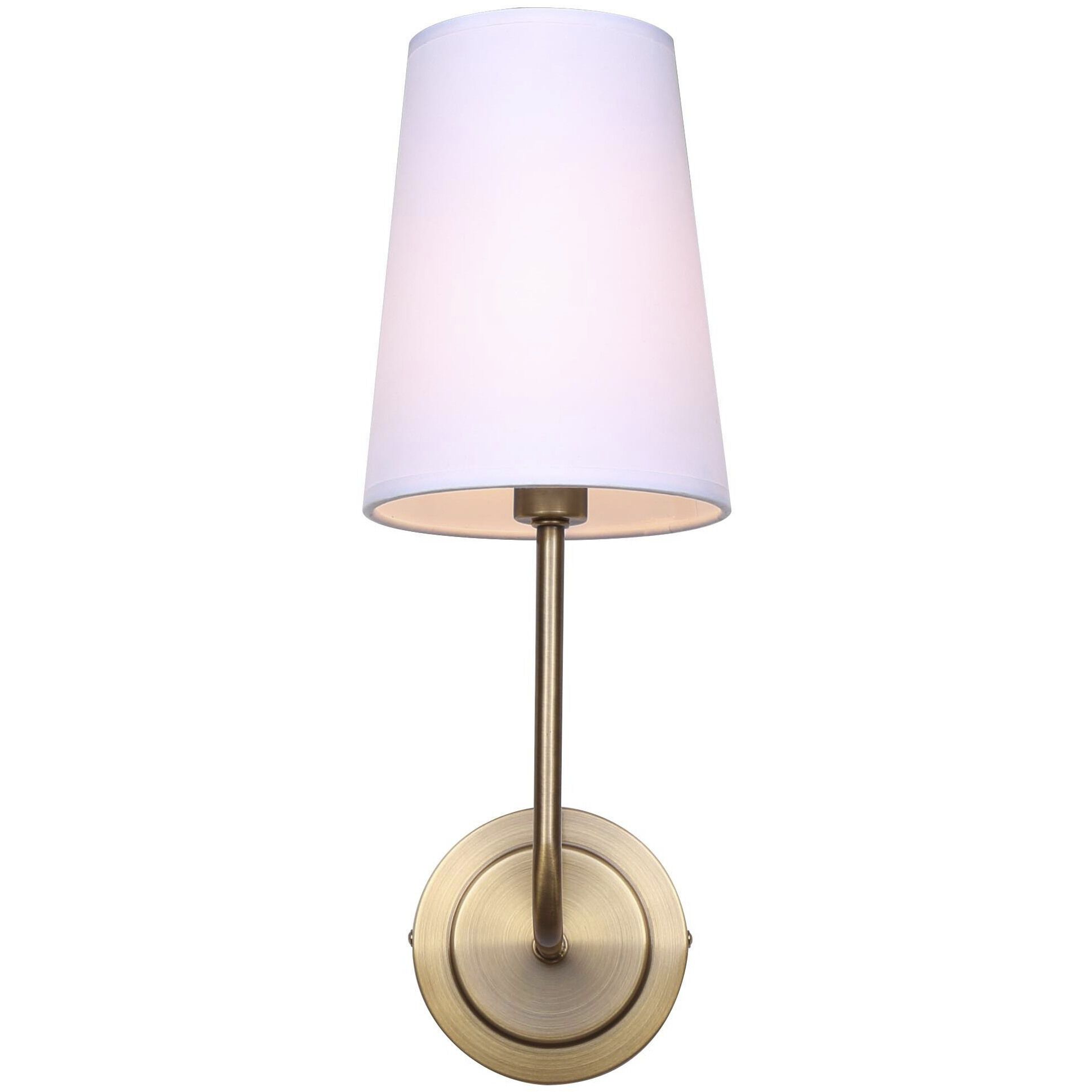 Amari 1 Light 5.88 inch Gold Wall Light