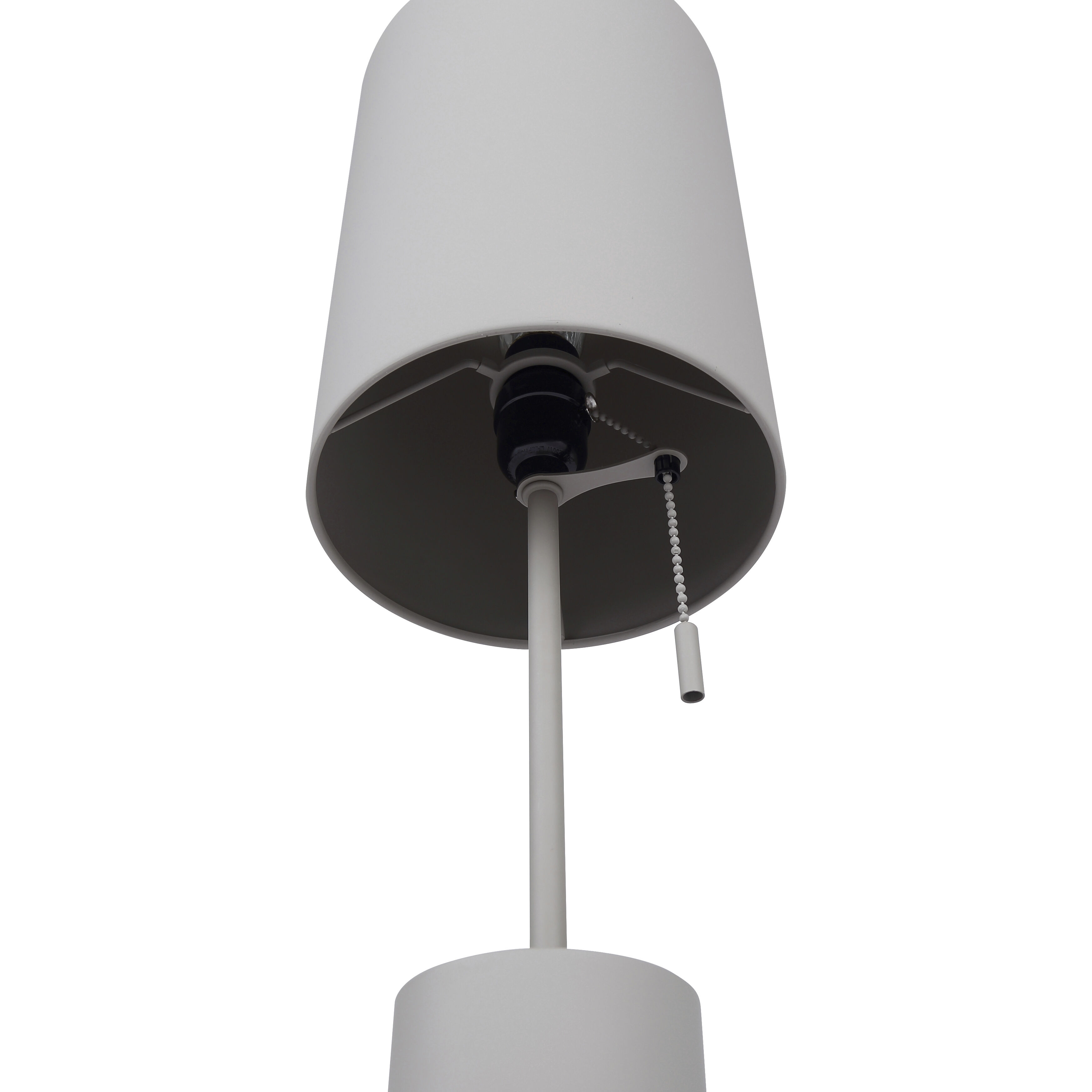 Flint 23 inch 60.00 watt Grey Table Lamp Portable Light