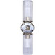 Kinslea 2 Light 6 inch Gold Vanity Light Wall Light in Clear Glass
