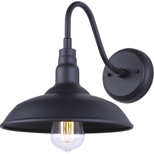 Hattie 1 Light 10 inch Sand Black Outdoor Wall Lantern