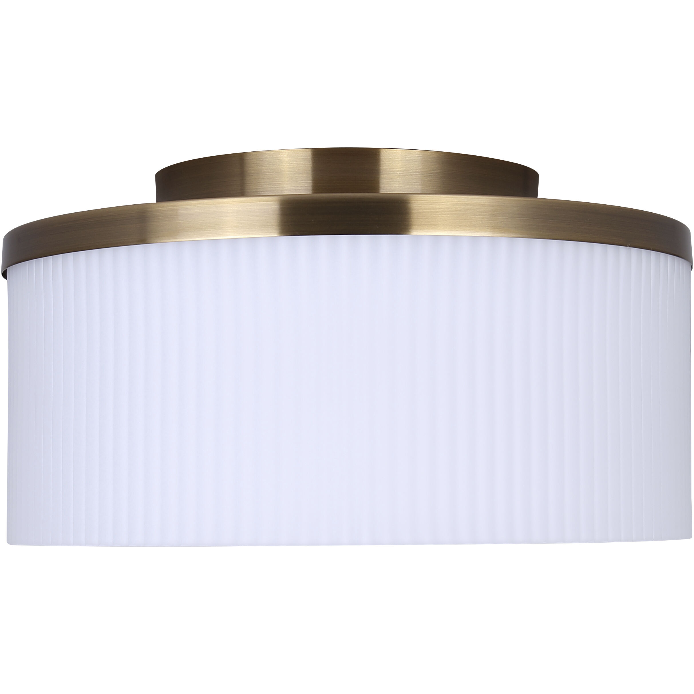 Kinslea 3 Light 14 inch Gold Flush Mount Ceiling Light