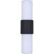 June 2 Light 4.38 inch Black Outdoor Lantern