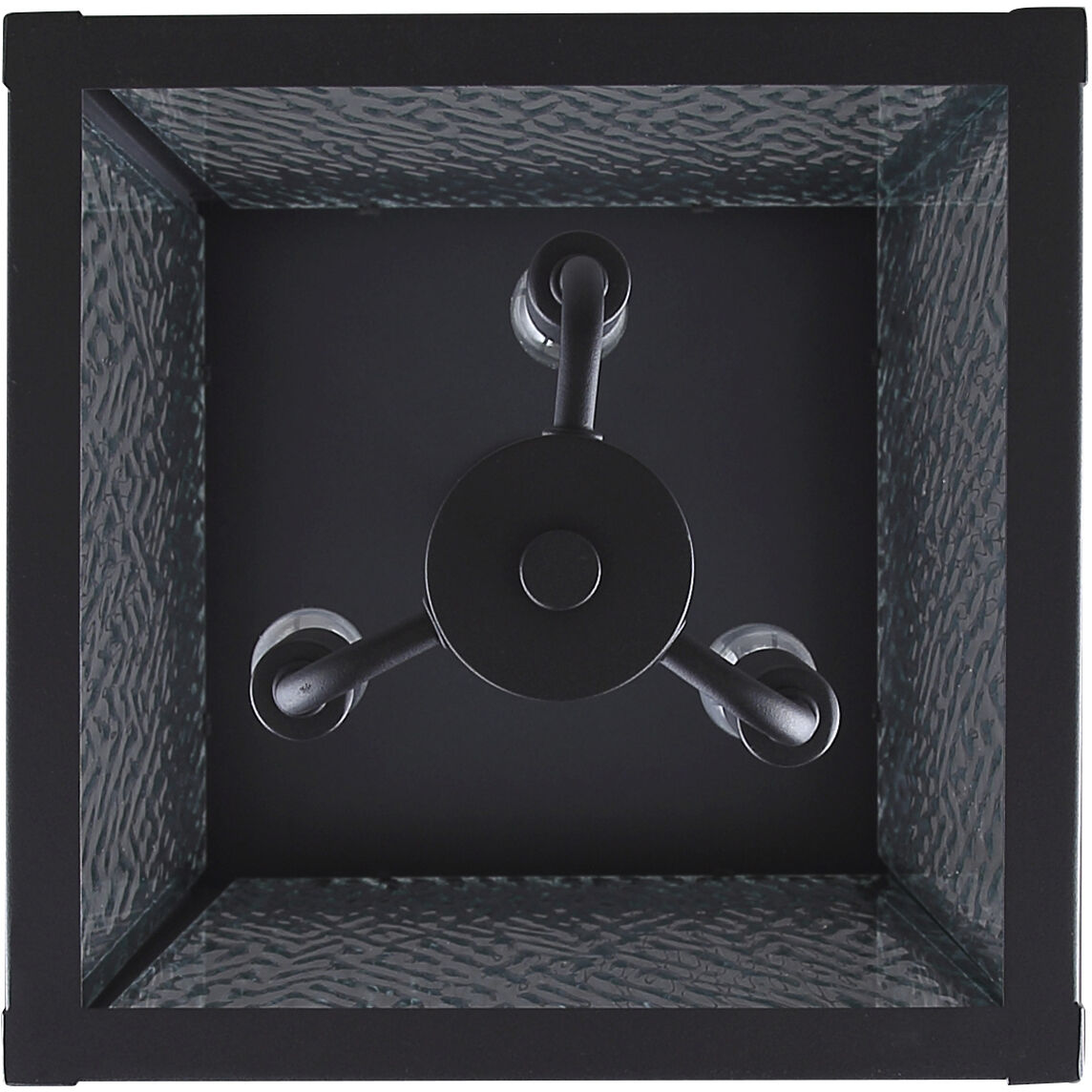 Shana 3 Light 11 inch Black Outdoor Pendant Light