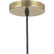 Kali 1 Light 9.8 inch Natural Pendant Ceiling Light