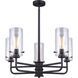 Madison 5 Light 30 inch Oil Rubbed Bronze Chandelier Ceiling Light