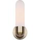 Bevin 1 Light 4.75 inch Gold Wall Light