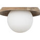 Kali 1 Light 9.8 inch Natural Pendant Ceiling Light