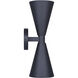 Arona 1 Light 6.63 inch Black Outdoor Lantern