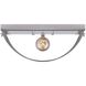 Madison 1 Light 11 inch Brushed Nickel Wall Wall Light