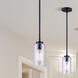 Madison 1 Light 4.75 inch Black Pendant Ceiling Light