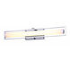 Madison LED 25 inch Chrome Vanity Light Wall Light