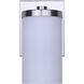 Britton 1 Light 6.13 inch Brushed Nickel Vanity Fixture Wall Light