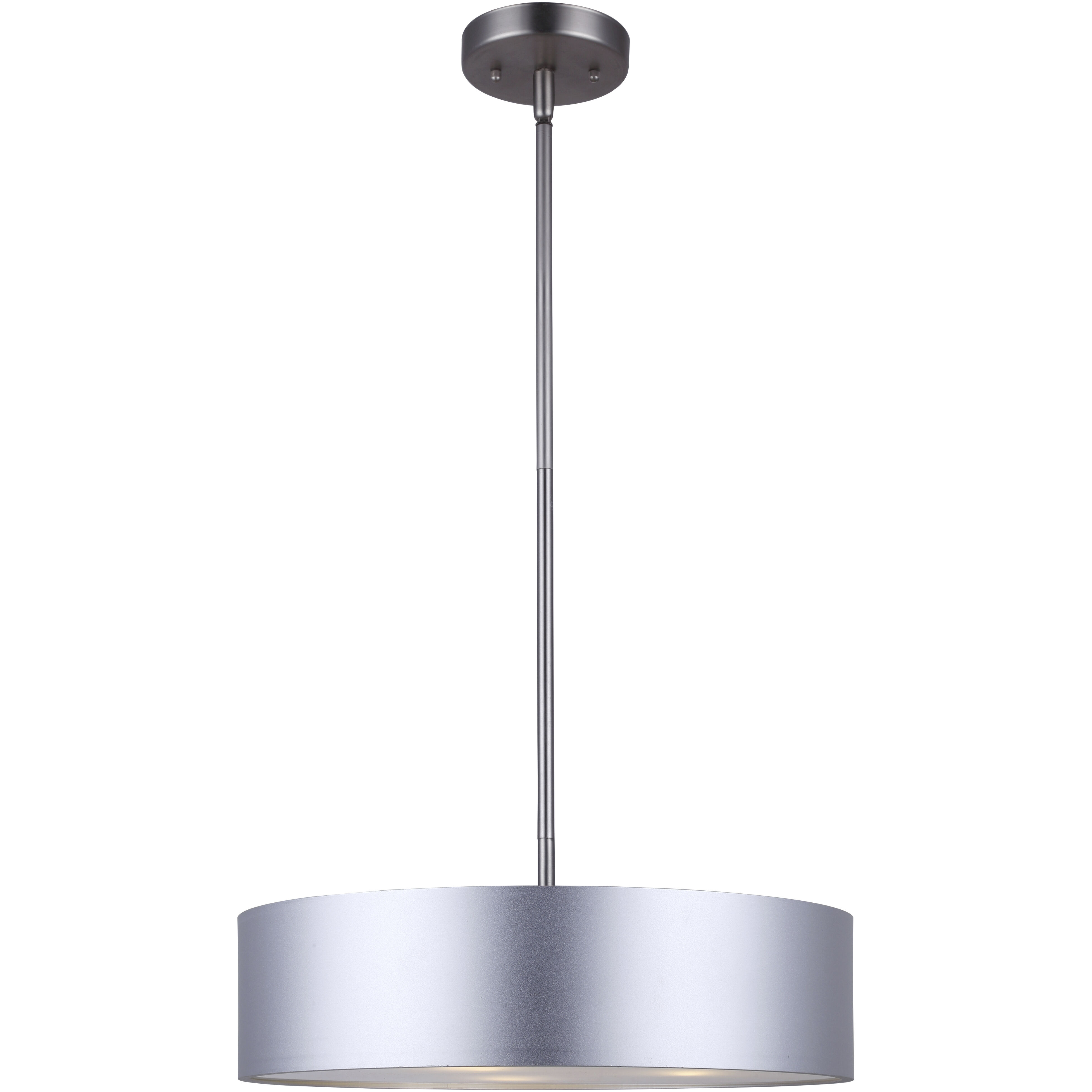 Madison 3 Light 16 inch Aluminum Pendant Light Ceiling Light