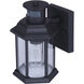 Kersley 1 Light 6.25 inch Black Outdoor Lantern