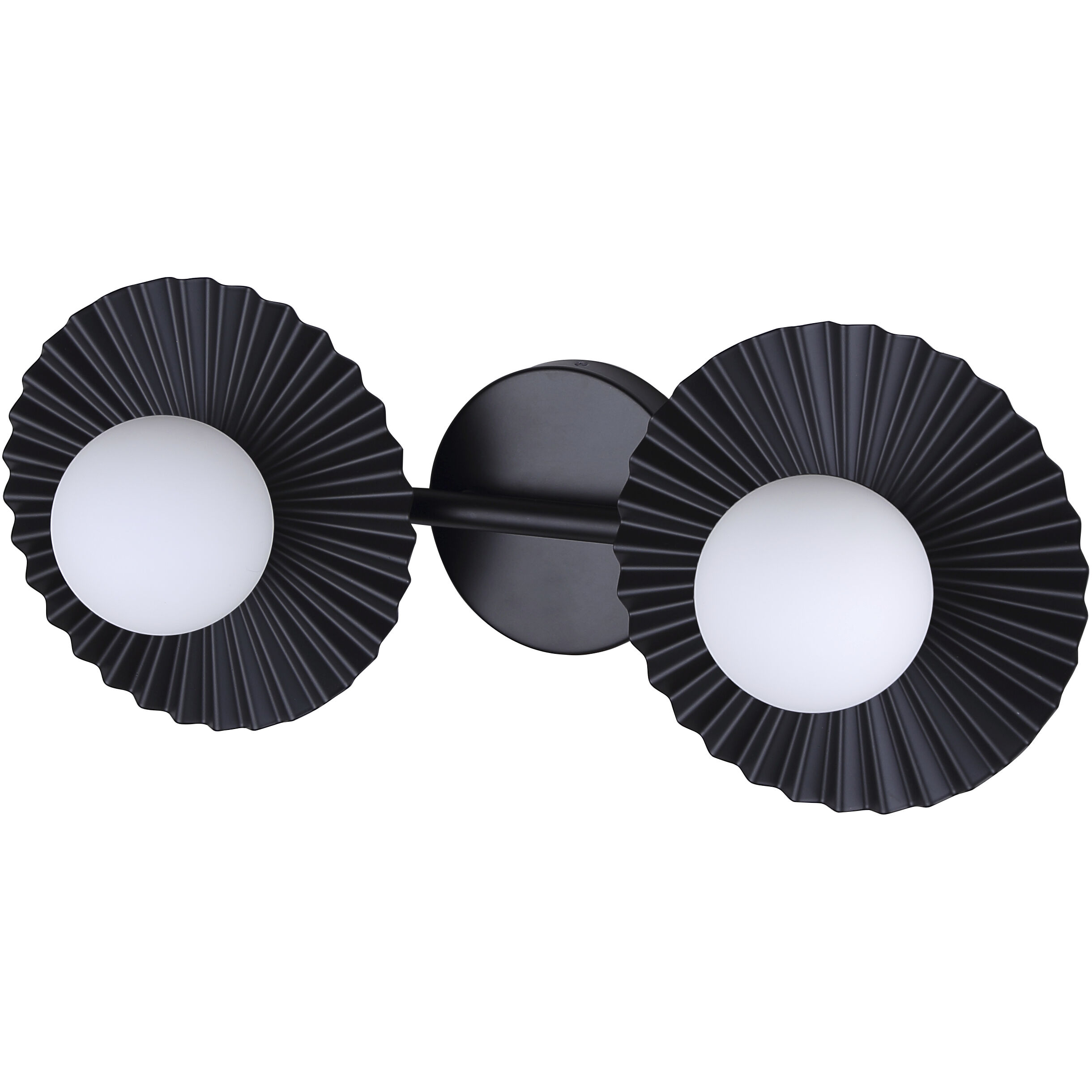 Payton 2 Light 20 inch Black Vanity Light Wall Light