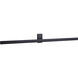 Archer 24 inch Matte Black Towel Bar